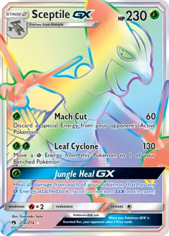 Sceptile GX Secret 216
