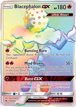 Blacephalon GX Secret 219 Normal