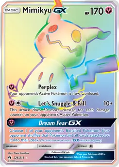 Mimikyu GX Secret 226 Normal