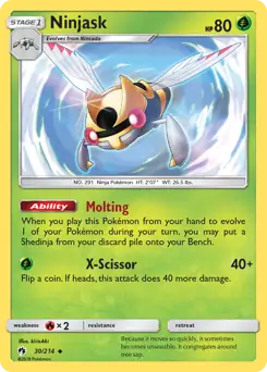 Ninjask 30 Normal