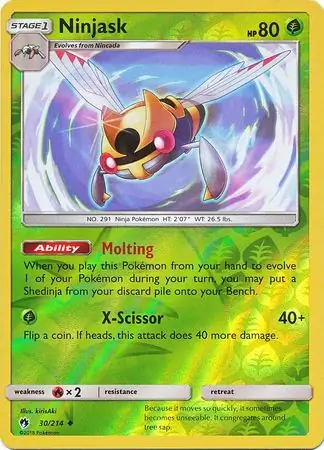 Ninjask Reverse Holo 30