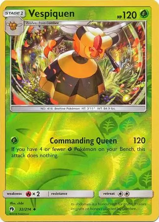 Vespiquen Reverse Holo 32 Normal