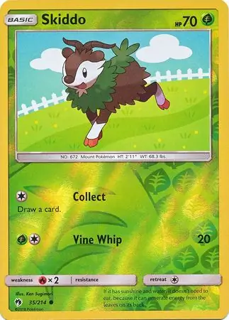 Skiddo Reverse Holo 35 Normal