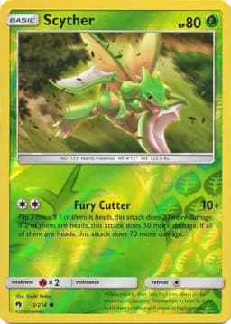 Scyther Reverse Holo