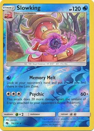 Slowking Reverse Holo 55 Normal