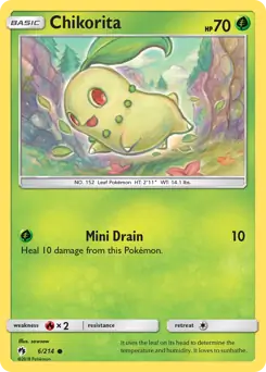 Chikorita 6 Normal