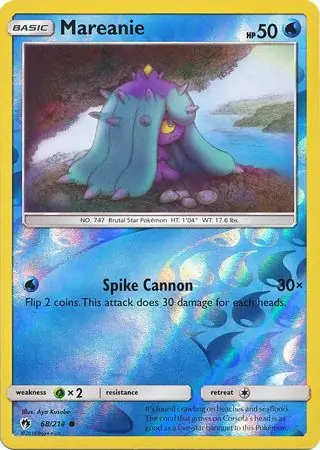 Mareanie Reverse Holo 68 Normal