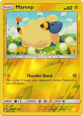 Mareep Reverse Holo 76 Normal