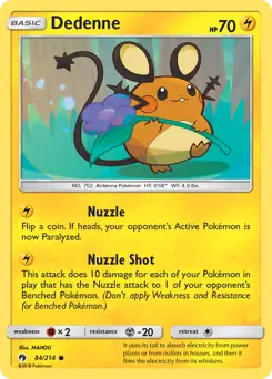Dedenne 84 Normal