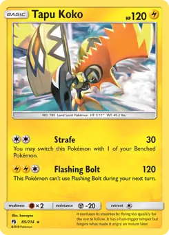 Tapu Koko 85 Normal