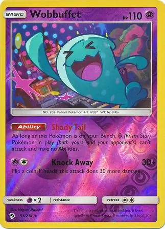Wobbuffet Reverse Holo 93