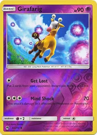 Girafarig Reverse Holo 94