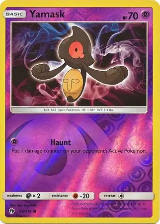Yamask Reverse Holo 99