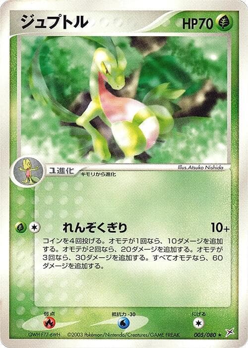 Grovyle 005 1st Edition