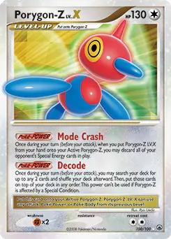 Porygon-Z Lv.X 100 Normal