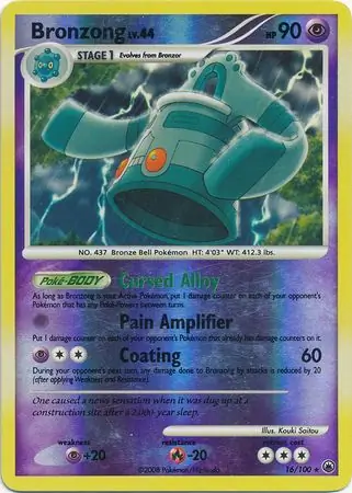 Bronzong Reverse Holo 16 Normal