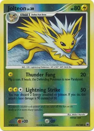 Jolteon Reverse Holo 23 Normal