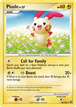 Plusle 28 Normal
