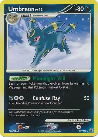 Umbreon Reverse Holo 32 Normal