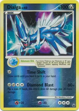 Dialga Reverse Holo 4
