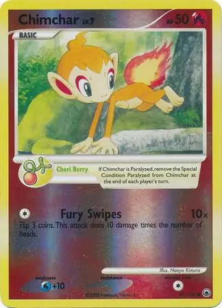 Chimchar Reverse Holo 57 Normal