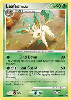 Leafeon Holo 7
