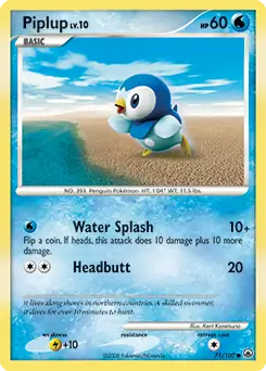 Piplup 71 Normal