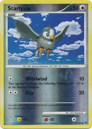 Starly Reverse Holo 75 Normal