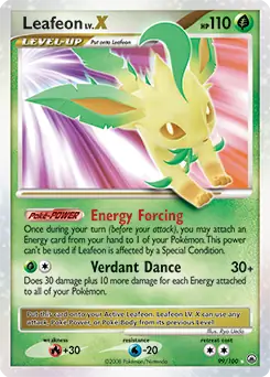 Leafeon Lv.X 99