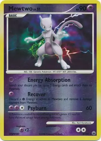 Mewtwo Reverse Holo 9