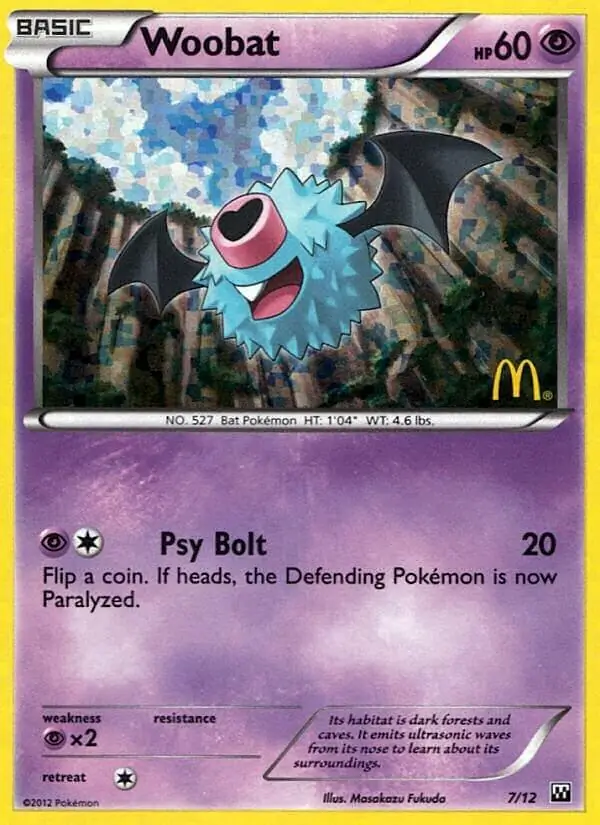 Woobat 7 Normal