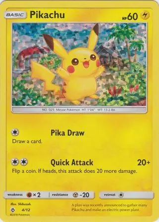 Pikachu 4 Normal