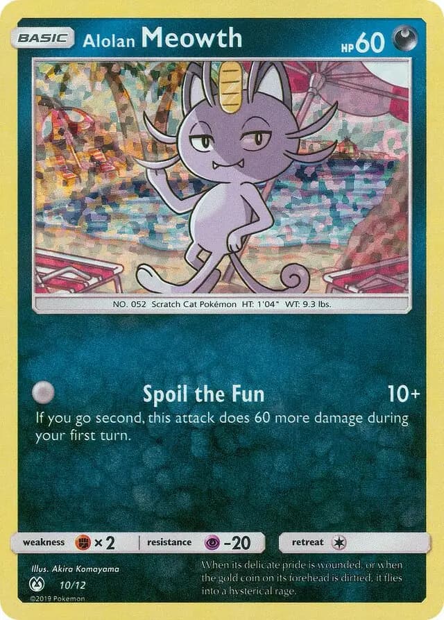 Alolan Meowth 10 Normal