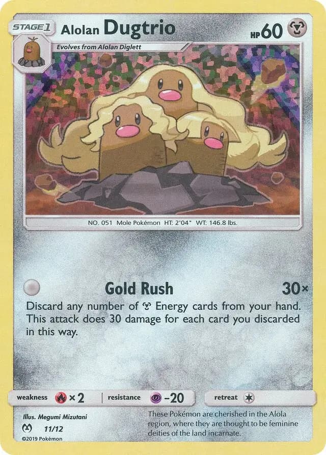 Alolan Dugtrio 11 Normal