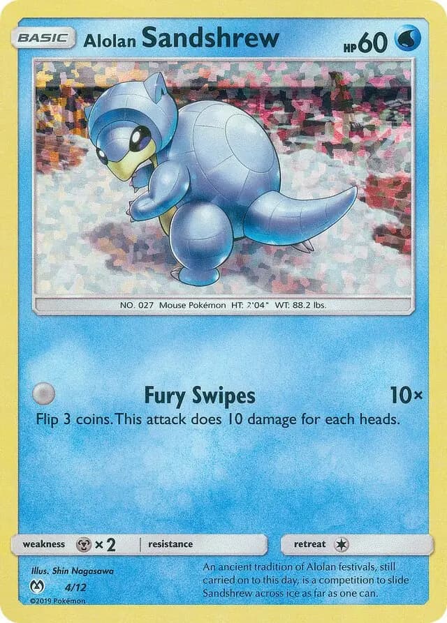 Alolan Sandshrew 4 Normal