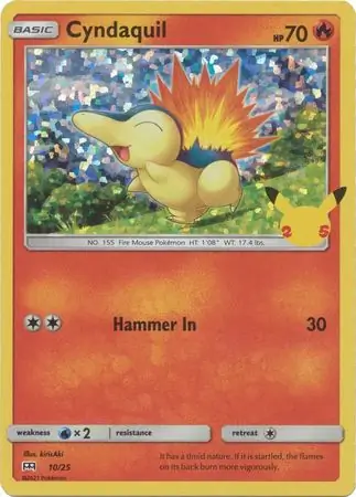 Cyndaquil Holo 10 Normal