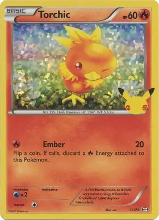 Torchic Holo 11 Normal
