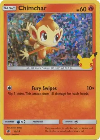 Chimchar Holo 12 Normal