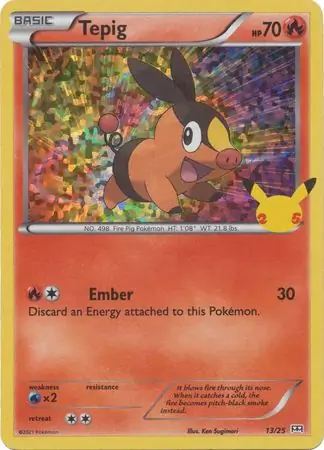 Tepig Holo 13