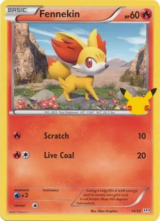Fennekin 14 Normal
