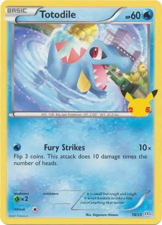 Totodile 18 Normal