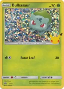 Bulbasaur Holo