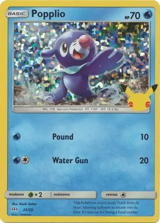 Popplio Holo 23 Normal