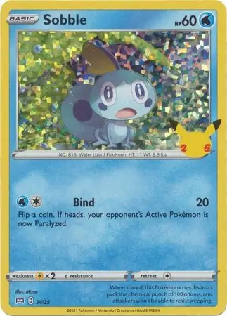 Sobble Holo 24 Normal
