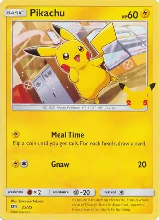 Pikachu 25 Normal