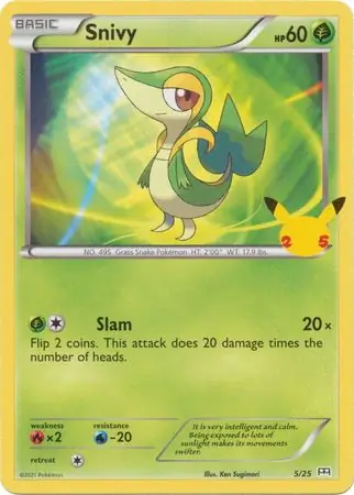Snivy 5 Normal