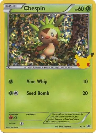Chespin Holo 6