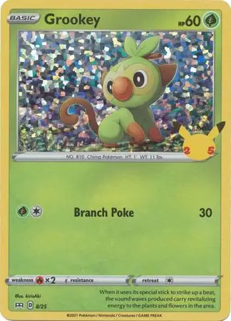 Grookey Holo 8 Normal