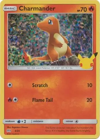 Charmander Holo 9