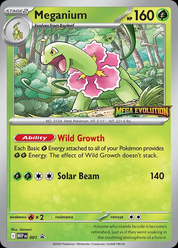Meganium 001 Normal